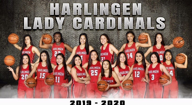 Lady Cardinal Basketball Team Photo